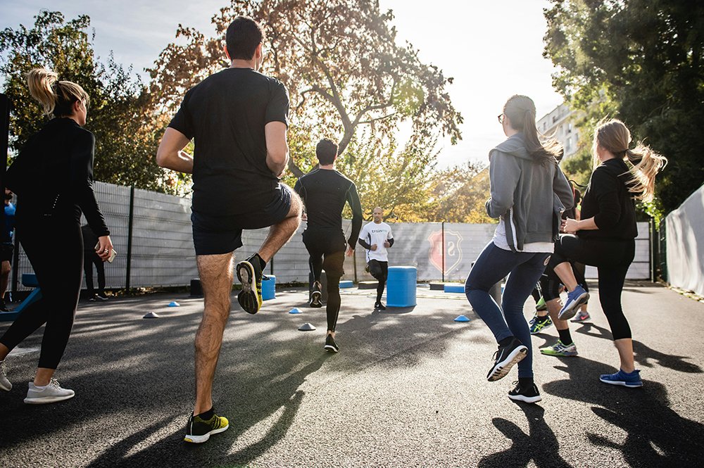 Exercising with hearing ears